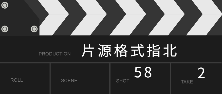 视频片源格式与编码